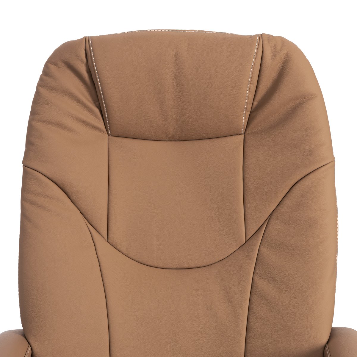 Кресло Софти Люкс/Softy Lux Экокожа LUX Classic 18-13, св.-коричневый фото 24