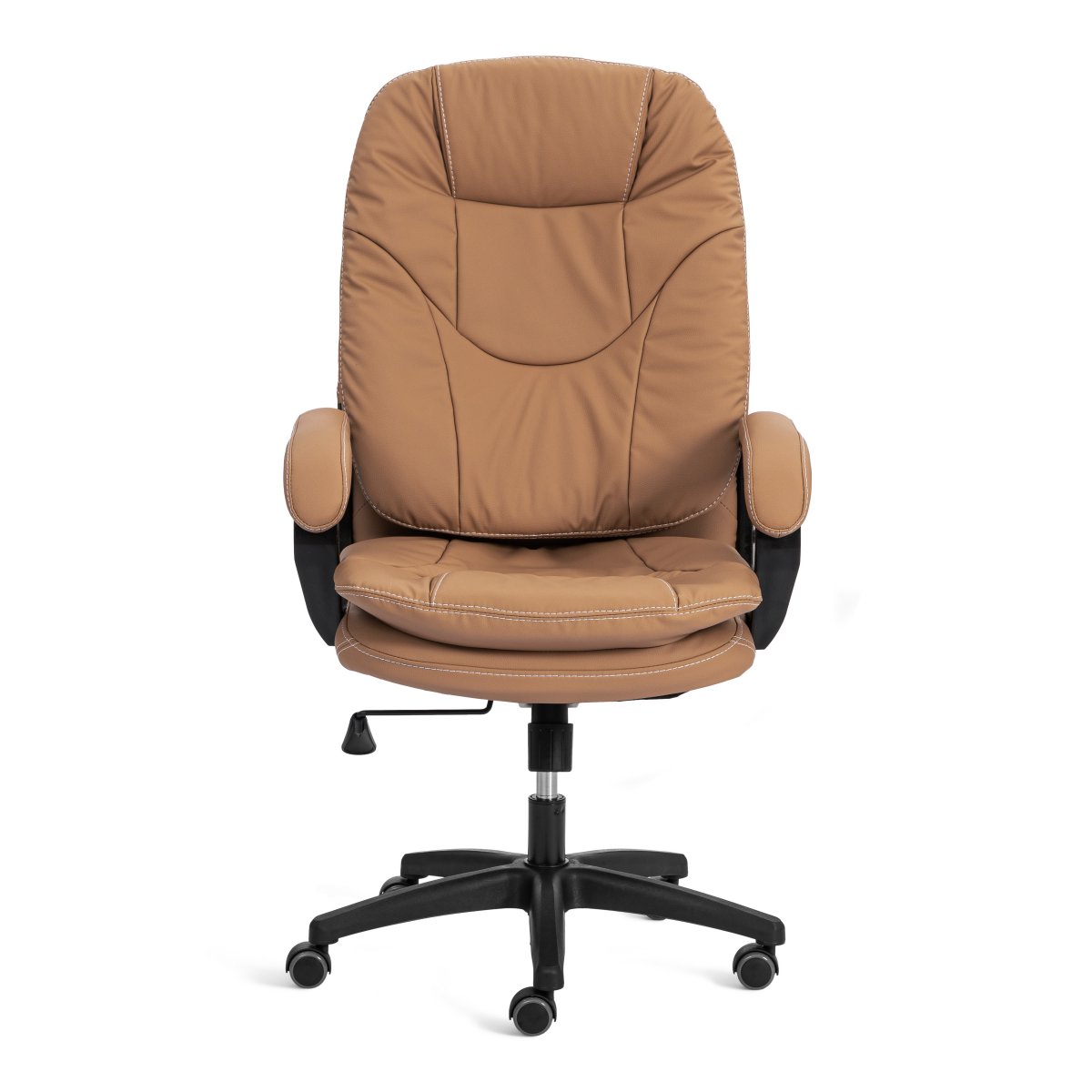 Кресло Комфорт Лт/Comfort Lt (22) кож/зам, св.-коричневый, 13 фото 6