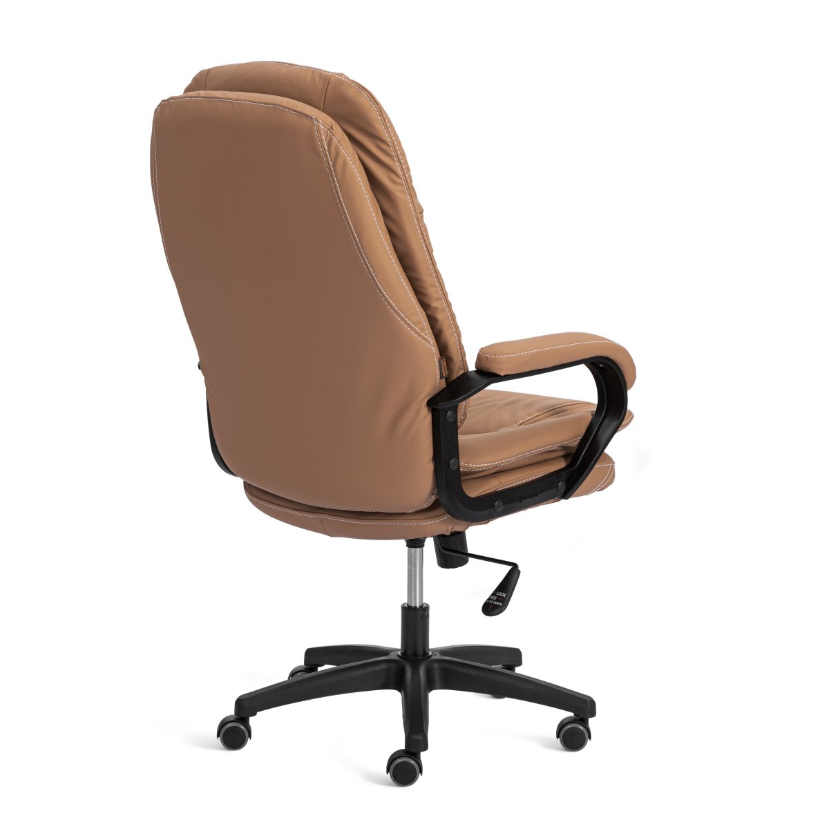 Кресло Комфорт Лт/Comfort Lt (22) кож/зам, св.-коричневый, 13 фото 13
