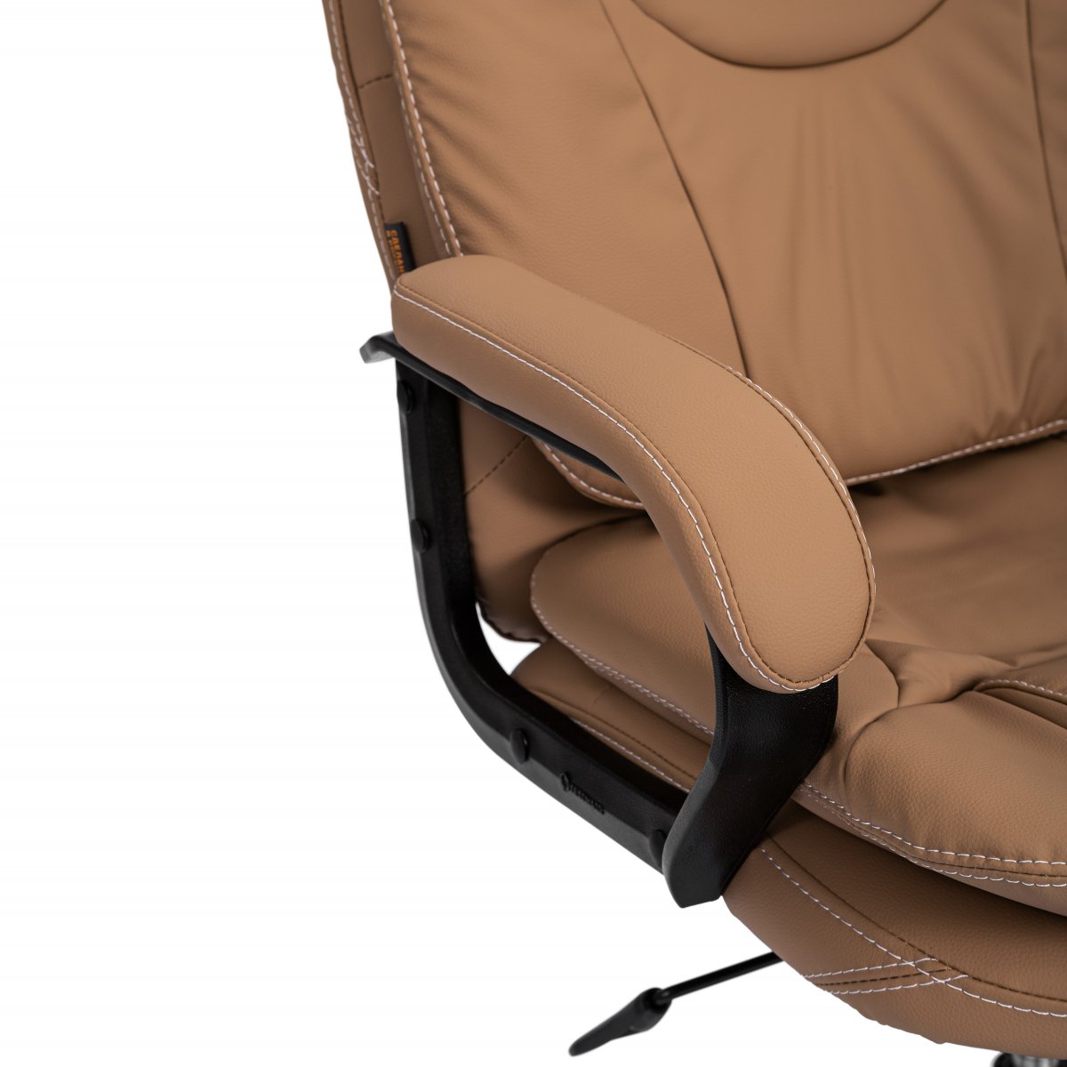 Кресло Комфорт Лт/Comfort Lt (22) кож/зам, св.-коричневый, 13 фото 25