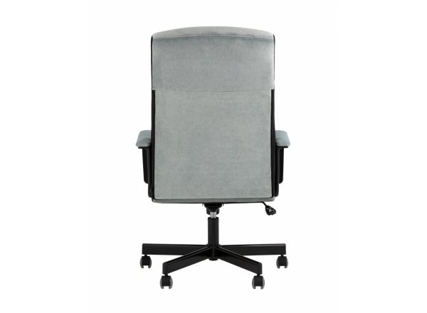 Кресло руководителя TopChairs ST-DOMINGO серо-голубой