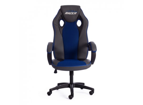 Кресло RACER GT new металлик/синий