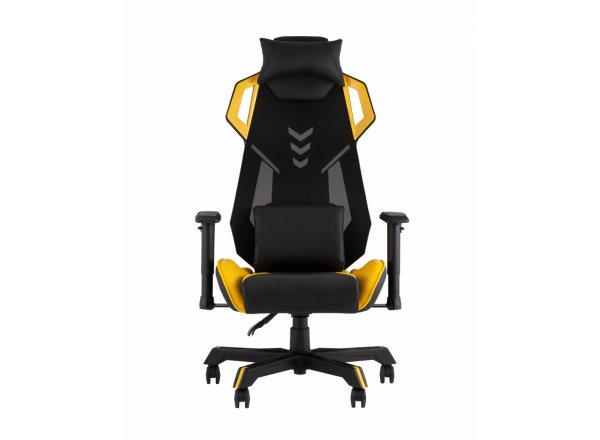 Кресло спортивное TopChairs Рэтчэт желтый