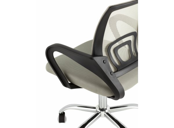 Кресло офисное TopChairs Simple New серый