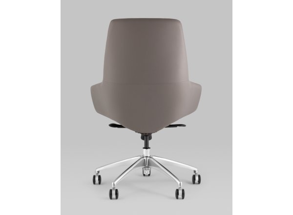 Кресло офисное TopChairs Bow серый