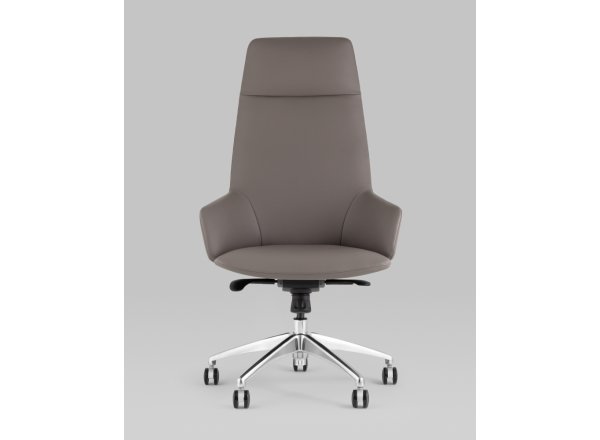 Кресло руководителя TopChairs Bow серый