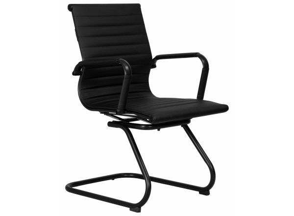 Офисное кресло для посетителей DOBRIN CODY BLACK (чёрный)