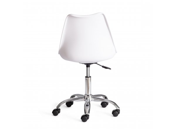 Офисное кресло TULIP mod.106-1 White белый / Chrome хром фото 4