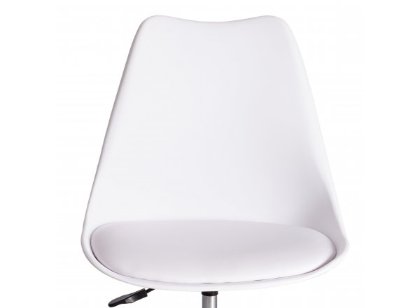 Офисное кресло TULIP mod.106-1 White белый / Chrome хром фото 15