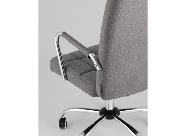 Кресло офисное TopChairs Comfo серый фото 7
