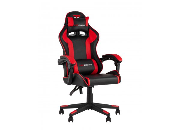 Кресло спортивное TopChairs Shadow черно-красный фото 7