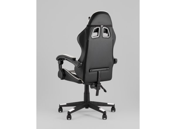 Кресло спортивное TopChairs Shadow черно-белый фото 17