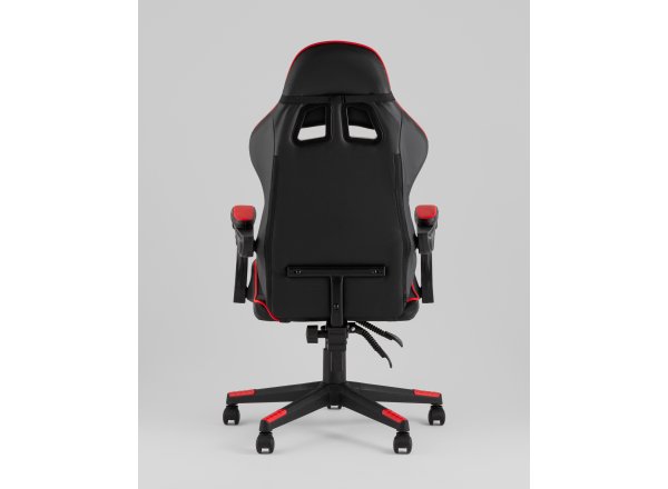 Кресло спортивное TopChairs Shadow черно-красный фото 4