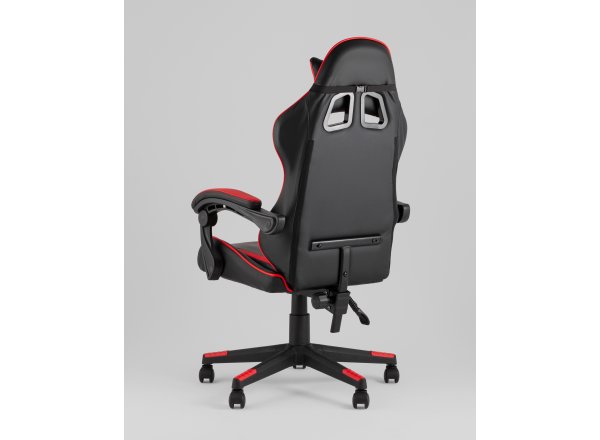 Кресло спортивное TopChairs Shadow черно-красный фото 5