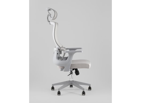 Кресло офисное TopChairs Vantage серый фото 14