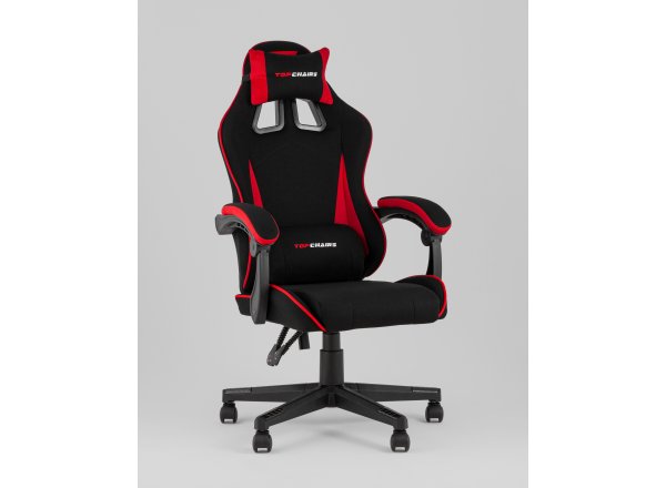Кресло спортивное TopChairs Phantom черно-красный фото 2
