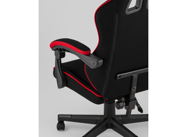 Кресло спортивное TopChairs Phantom черно-красный фото 5