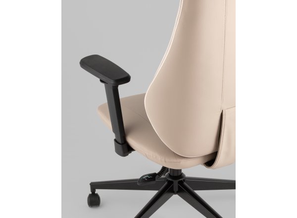 Кресло руководителя TopChairs Trophey бежевый фото 7