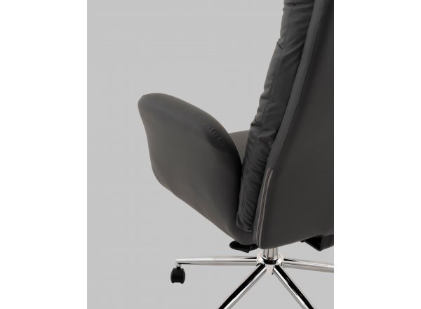 Кресло руководителя TopChairs Solid серый фото 8