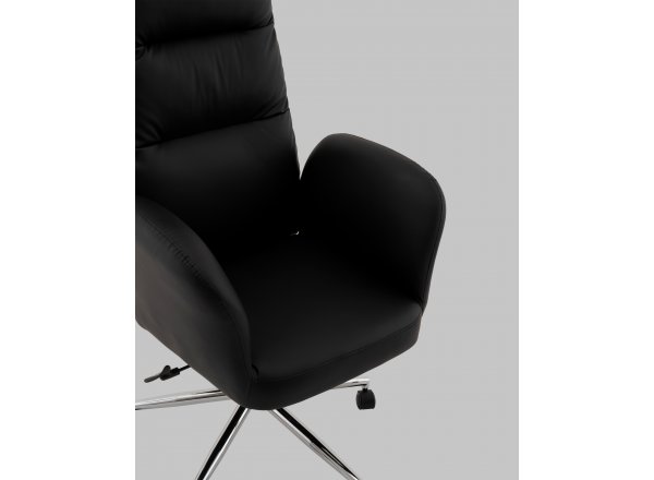 Кресло руководителя TopChairs Solid черный фото 8