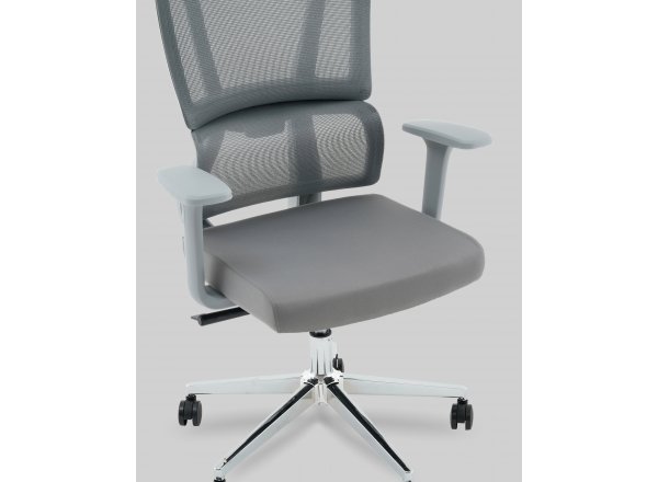 Кресло офисное TopChairs Forward серый фото 8