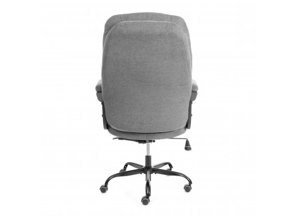 Кресло COMFORT Lux (22) metalBL ткань, серый, KUB 05