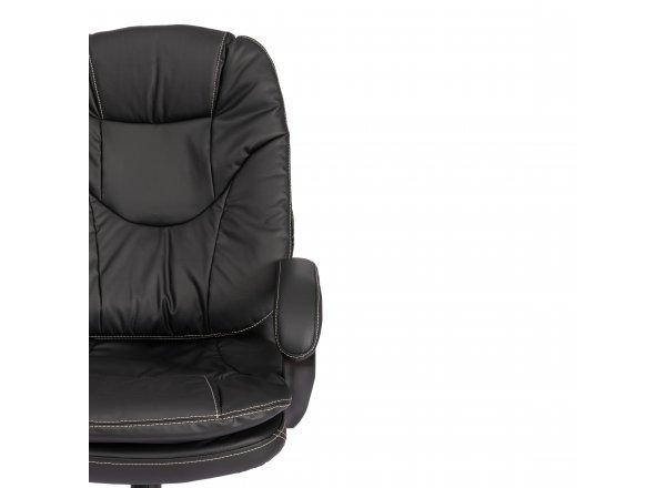 Кресло COMFORT Lux (22) metalBL кож/зам, черный, 36-6 фото 8