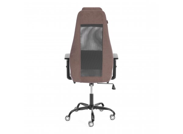 Кресло AVIATOR PLT metalBL ткань, светло - коричневый / серый, KUB 03/W-12
