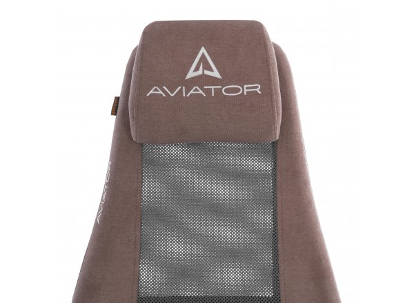 Кресло AVIATOR PLT metalBL ткань, светло - коричневый / серый, KUB 03/W-12 фото 9
