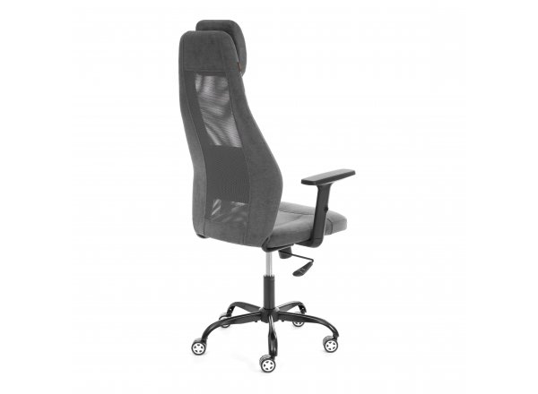 Кресло AVIATOR PLT metalBL ткань, серый, KUB 05/W-12