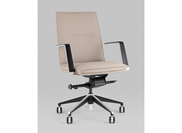 Кресло офисное TopChairs Arrow светло-серый