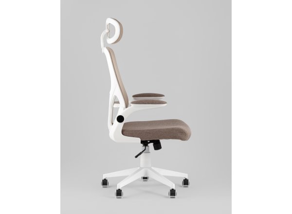 Кресло офисное TopChairs Airone бежевый ткань фото 8