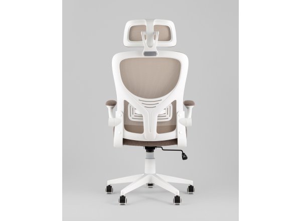 Кресло офисное TopChairs Airone бежевый ткань фото 9