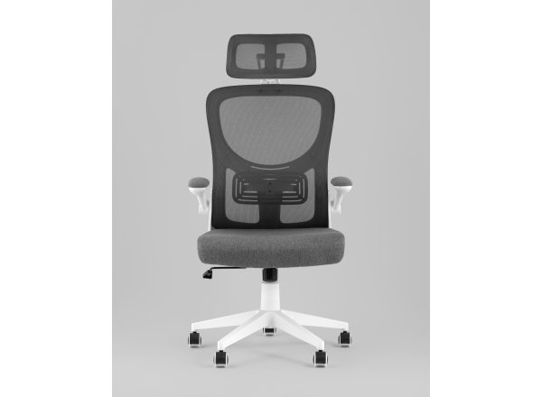Кресло офисное TopChairs Airone серый ткань фото 7