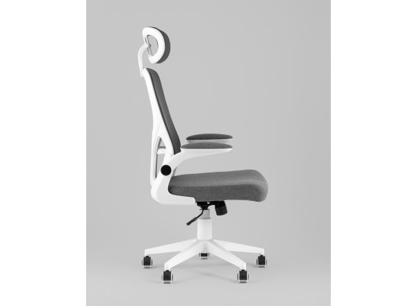 Кресло офисное TopChairs Airone серый ткань фото 8