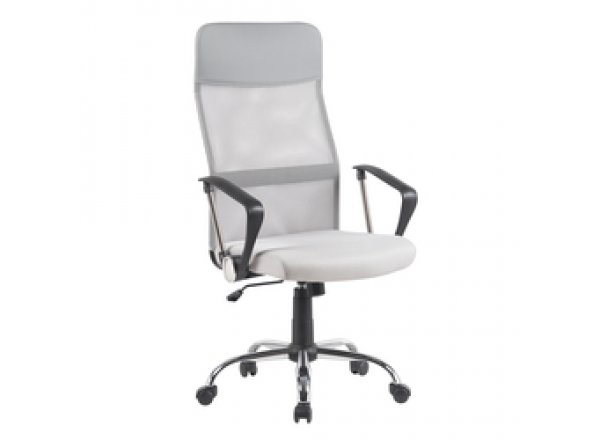 Кресло офисное TopChairs Benefit NEW серое NC