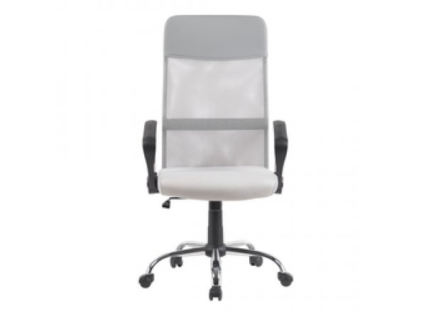 Кресло офисное TopChairs Benefit NEW серое NC