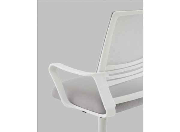 Кресло офисное TopChairs Simplex New серый фото 14