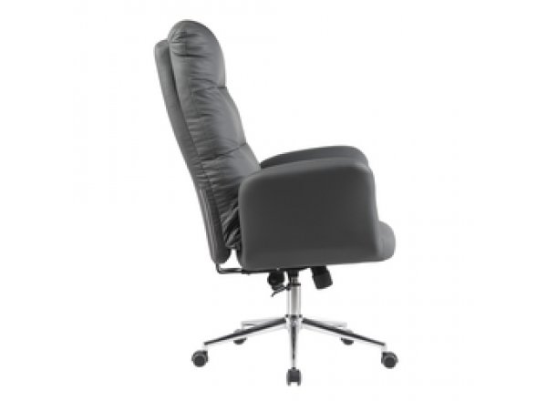 Кресло руководителя TopChairs Solid NC серый фото 6