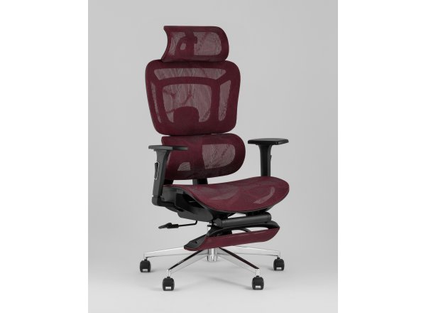 Кресло офисное TopChairs Nimbus бордовый
