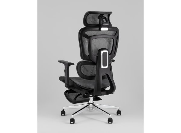 Кресло офисное TopChairs Nimbus серый фото 6