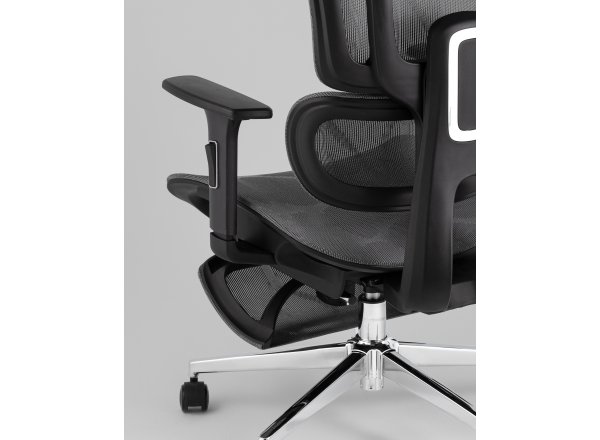 Кресло офисное TopChairs Nimbus серый фото 7