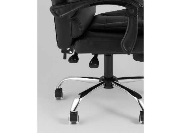 Кресло руководителя TopChairs President NEW черное фото 8