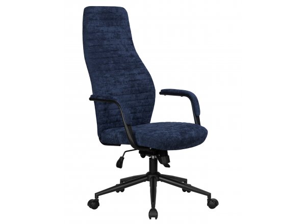 Офисное кресло для руководителей DOBRIN LOKI (синий (VRH230-25))