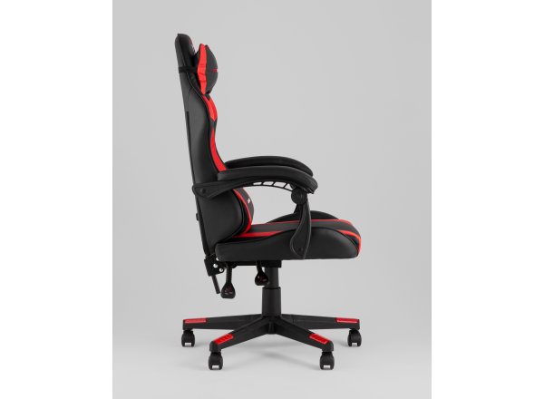 Кресло спортивное TopChairs Commander черно-красный фото 6