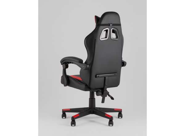 Кресло спортивное TopChairs Commander черно-красный фото 8