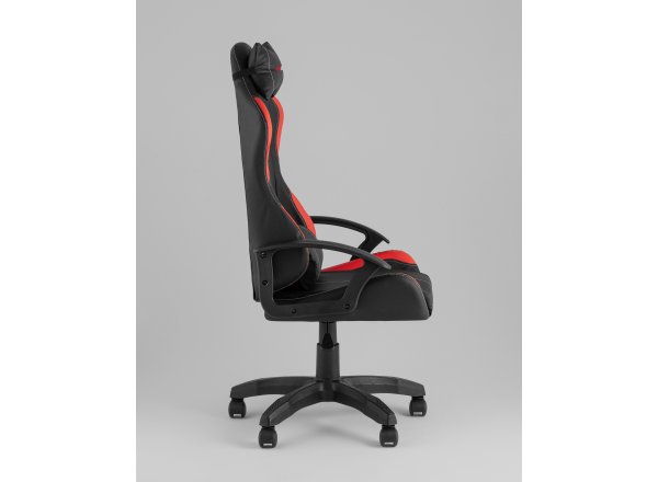 Кресло спортивное TopChairs Wyvern черно-красный фото 12