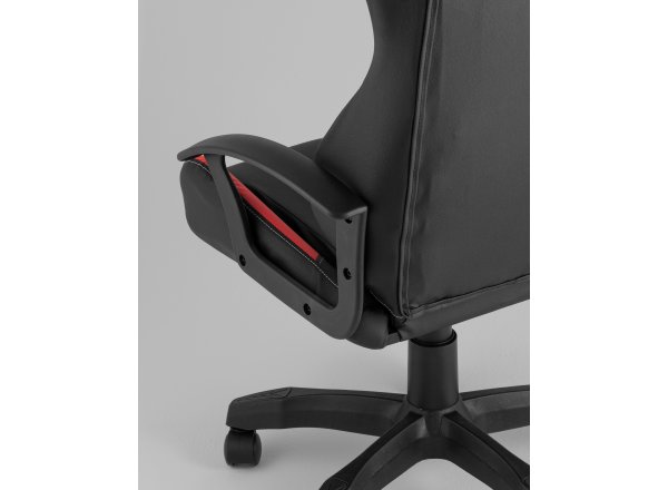 Кресло спортивное TopChairs Wyvern черно-красный фото 6