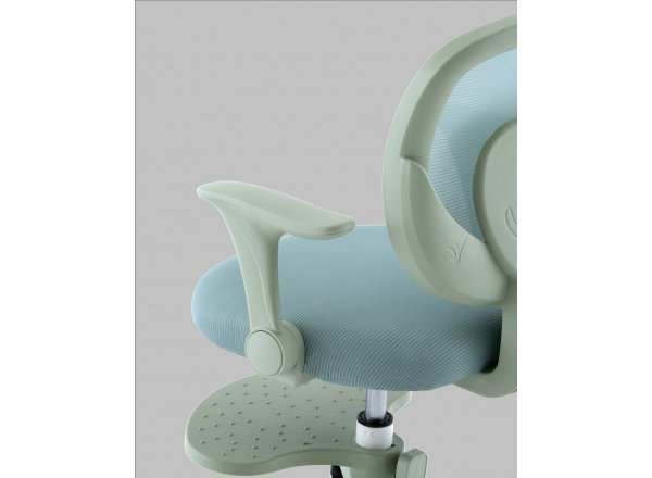 Кресло TopChairs Mila голубой фото 7
