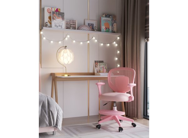 Кресло TopChairs Mila розовый фото 3